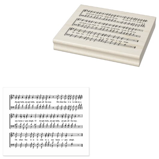 楽譜 ラバースタンプ (押印)