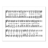 楽譜 ラバースタンプ (インプリント)