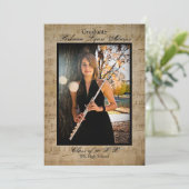 楽譜（写真あり） – 卒業発表 招待状 (スタンド正面)