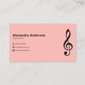 楽譜 – 歌唱先生 名刺 (裏面)