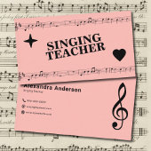 楽譜 – 歌唱先生 名刺