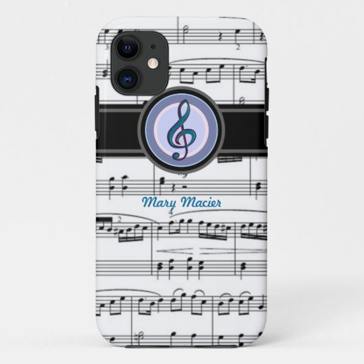 楽譜 Case-Mate iPhoneケース (裏面)
