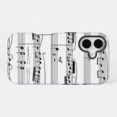 楽譜 iPhone 16ケース (裏面横)