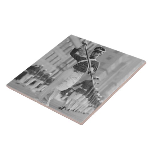 楽隊長 タイル (側面)