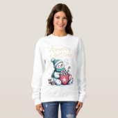 楽霜の降りたしい時 スウェットシャツ (正面フル)