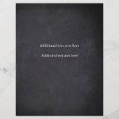 楽食べしいクリスマスのチョークパーティーチラシ チラシ (裏面)