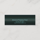 概念の細い名刺を着色して下さい スキニー名刺 (裏面)