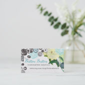 概念の裁縫婦の名刺を縫うヴィンテージ 名刺 (スタンド正面)