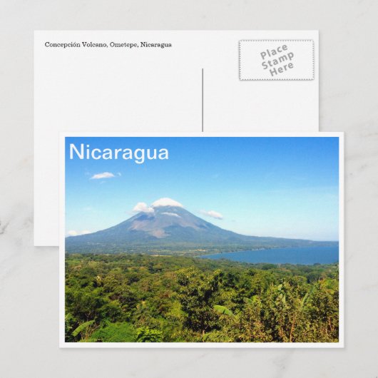 概念火山 ポストカード (正面/裏面)