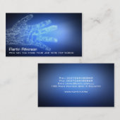 概念的なデータ技術の名刺 名刺 (正面/裏面)