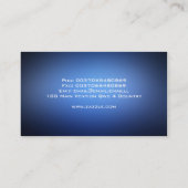 概念的なデータ技術の名刺 名刺 (裏面)