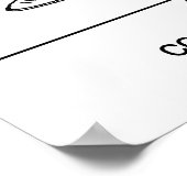 概念的に良い税文書 ポスター (角)