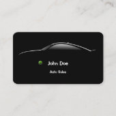 概念車の自動車売上高の名刺 名刺 (正面)