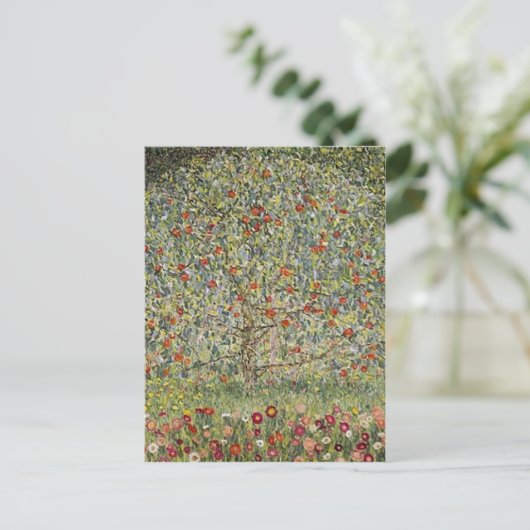 概略Apfelbaum Iグスタフのクリムトの中心によって1912年、 ポストカード (スタンド正面)