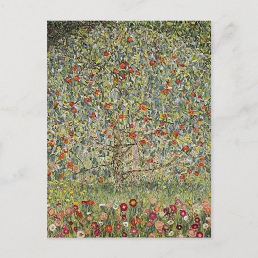 概略Apfelbaum Iグスタフのクリムトの中心によって1912年、 ポストカード (正面)