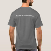 概算 Tシャツ (裏面)