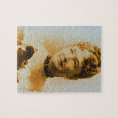 概要のエリザベスのベーコンのCusterの(1842-1933年の)妻 ジグソーパズル (横)