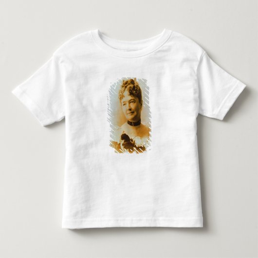 概要のエリザベスのベーコンのCusterの(1842-1933年の)妻 トドラーTシャツ (正面)