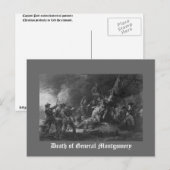 概要のモントゴメリー死 ポストカード (正面/裏面)