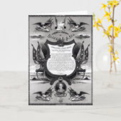 概要のロバートE.リー告別の辞 カード (黄色い花)