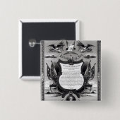 概要のロバートE.リー告別の辞 缶バッジ (正面&裏面)