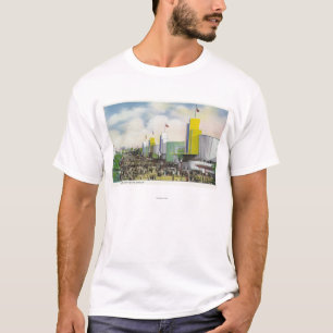 概要の展示物のグループの眺め Tシャツ