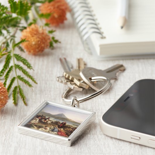 概要の間でニコラスヨセフMaison会うこと キーホルダー (側面)