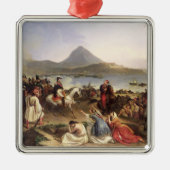 概要の間でニコラスヨセフMaison会うこと メタルオーナメント (正面)