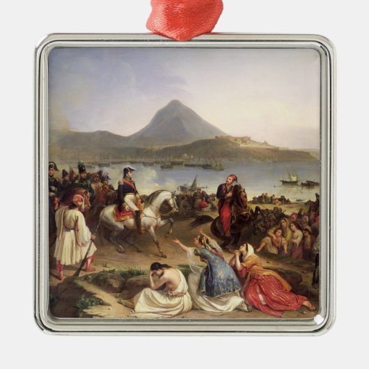 概要の間でニコラスヨセフMaison会うこと メタルオーナメント (正面)