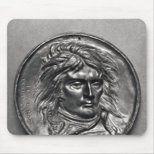 概要のBonaparte c.1830ポートレートの円形浮彫り マウスパッド