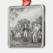 概要のBurgoyne Saratoga降伏 メタルオーナメント (左)