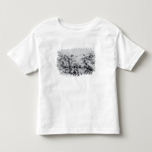 概要のCuster最後の戦い トドラーTシャツ (正面)
