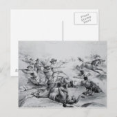 概要のCuster最後の戦い ポストカード (正面/裏面)