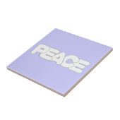 概要カラフルPeace Word Tile Trivet タイル (側面)
