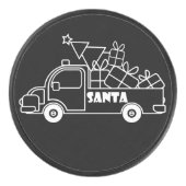 概要クリスマストラックサンタ車の側面 アイスホッケーパック (正面)