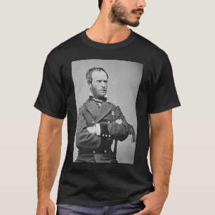 概要シャーマンおよび引用文-黒 Tシャツ