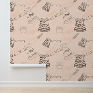 概要トルコのコーヒーエレガントミニマルデザイン 壁紙