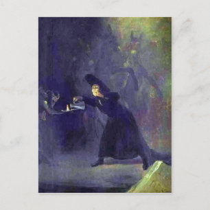 概要フランシスコ・デ・ゴヤ:魔女(The Bewitched Man) (c. 1) ポストカード