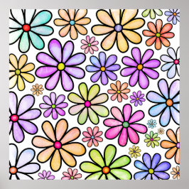 概要フローラプリント ポスター