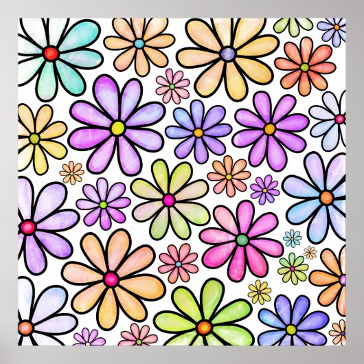 概要フローラプリント ポスター (正面)