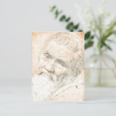 概要ミケランジェロの特別ポートレート ポストカード (スタンド正面)