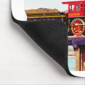 概要機関車 マウスパッド (コーナー)