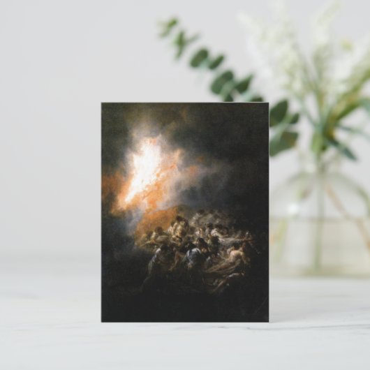 概要説明インセンディオ、フエゴデノシュ。-leo ポストカード (スタンド正面)