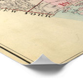 概要、インデックスのマップWestchester County ポスター (角)