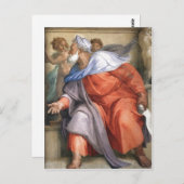 概要en:のためにシスティーナ礼拝堂に描かれたエゼキエル ポストカード (正面/裏面)