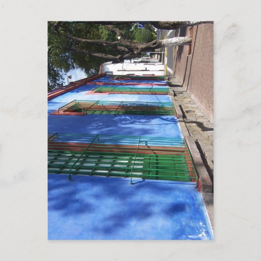 概要Espa?ol: casa azul de Frida Ka ポストカード (正面)