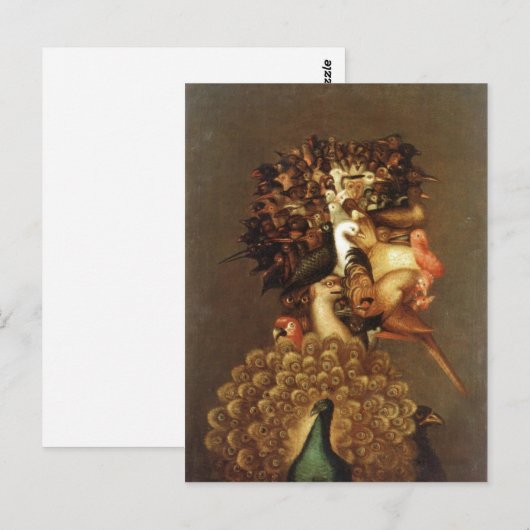 概要Giuseppe Arcimboldo The Air. ポストカード (正面/裏面)