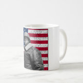 概要Pattonおよび米国旗 コーヒーマグカップ (正面右)