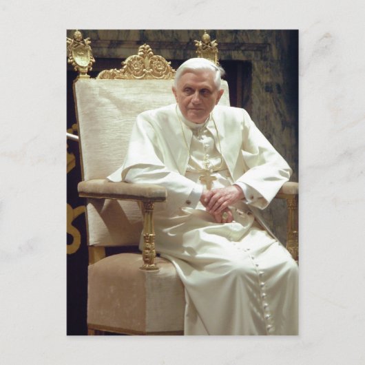 概要Pope Benedictus XVI – 修正済み ポストカード (正面)