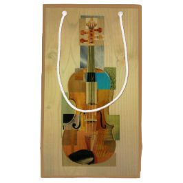 構成されたバイオリン スモールペーパーバッグ